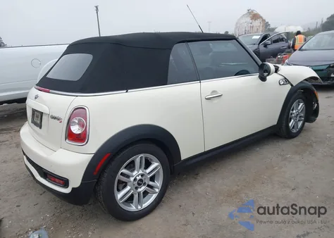 2012 Mini Cooper S z USA, uszkodzony, nr VIN WMWZP3C55CT250376